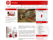 Tablet Screenshot of farmaciaguitart.com